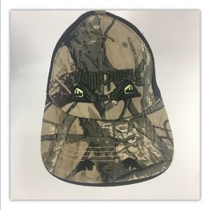 Swamp People Camo Hat 3D Embroidered Gator Eyes History Channel Adjustable